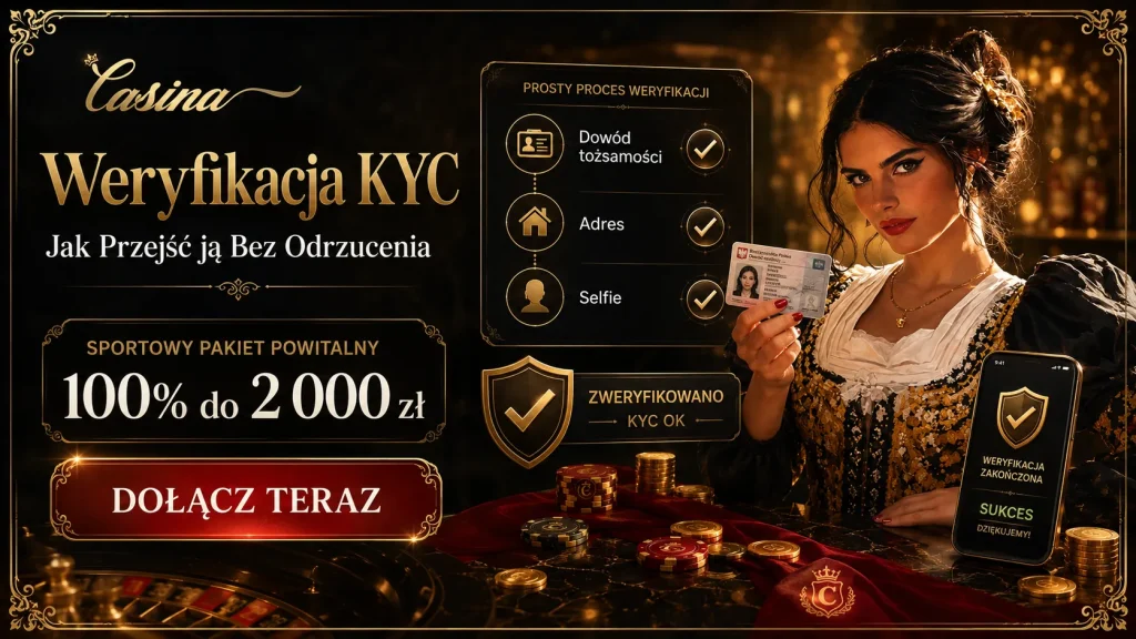 Weryfikacja KYC w Casina
